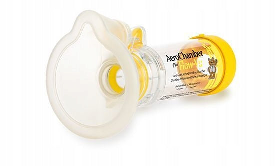 CHAMBER TUBE FOR INHALATION AEROCHAMBER CHILDREN 1-5YEARS Color white