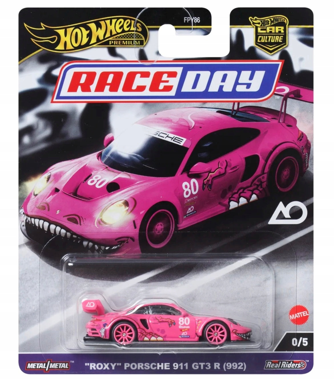 (CHASE) Race Day "ROXY" Porsche 911 GT3 R (992) - Hot Wheels