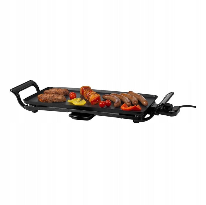 CHEAP HOME ELECTRIC GRILL 2000W NON-STICK COATING BLACK NEW Brand Ambiano