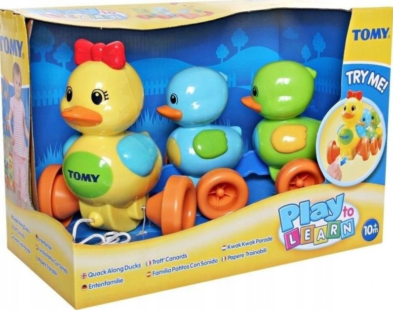 CHEERFUL TROTTING DUCKS TOMY