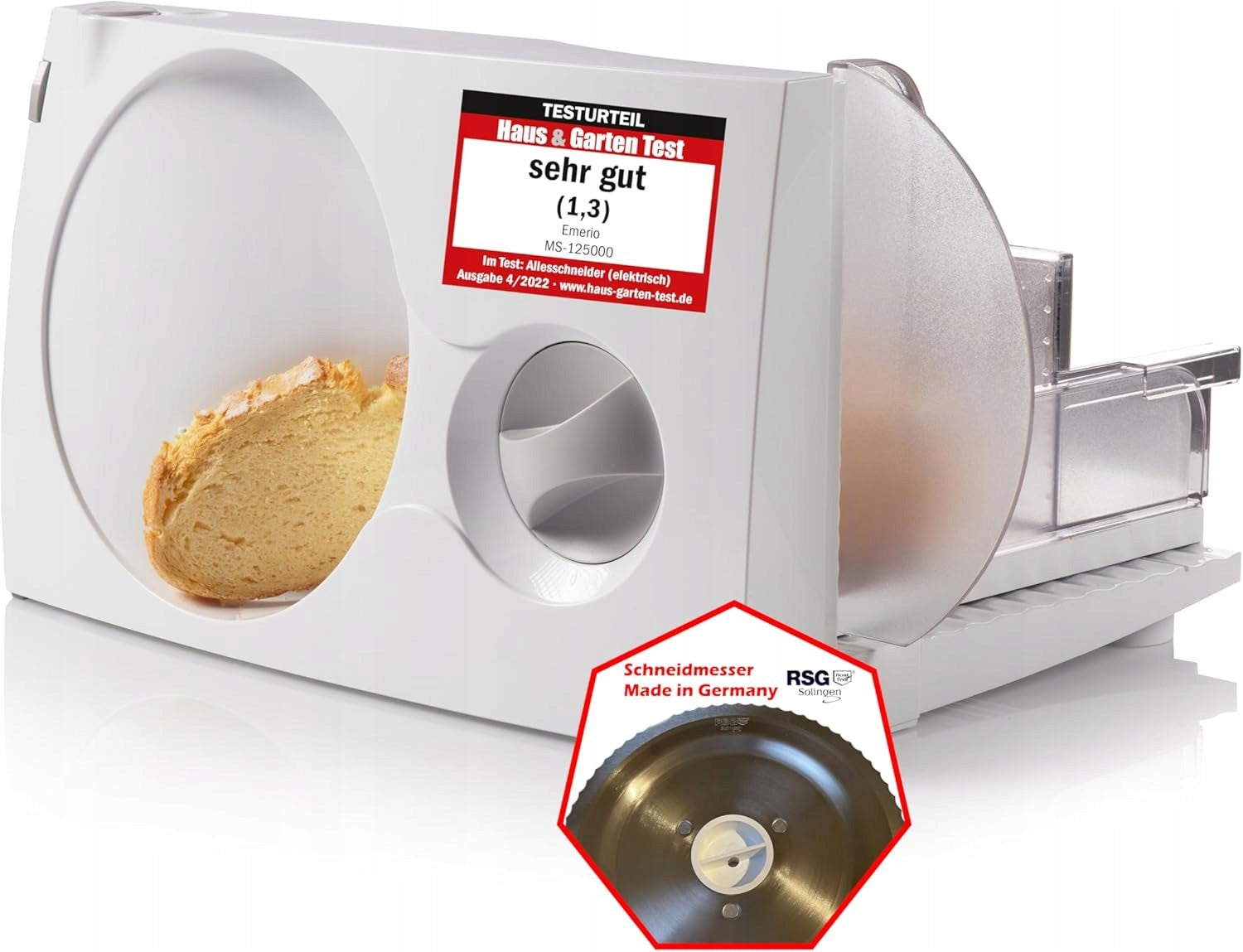 CHEESE HAM BREAD FOLDING SLICER WITH POWERFUL MOTOR IDEAL HOME