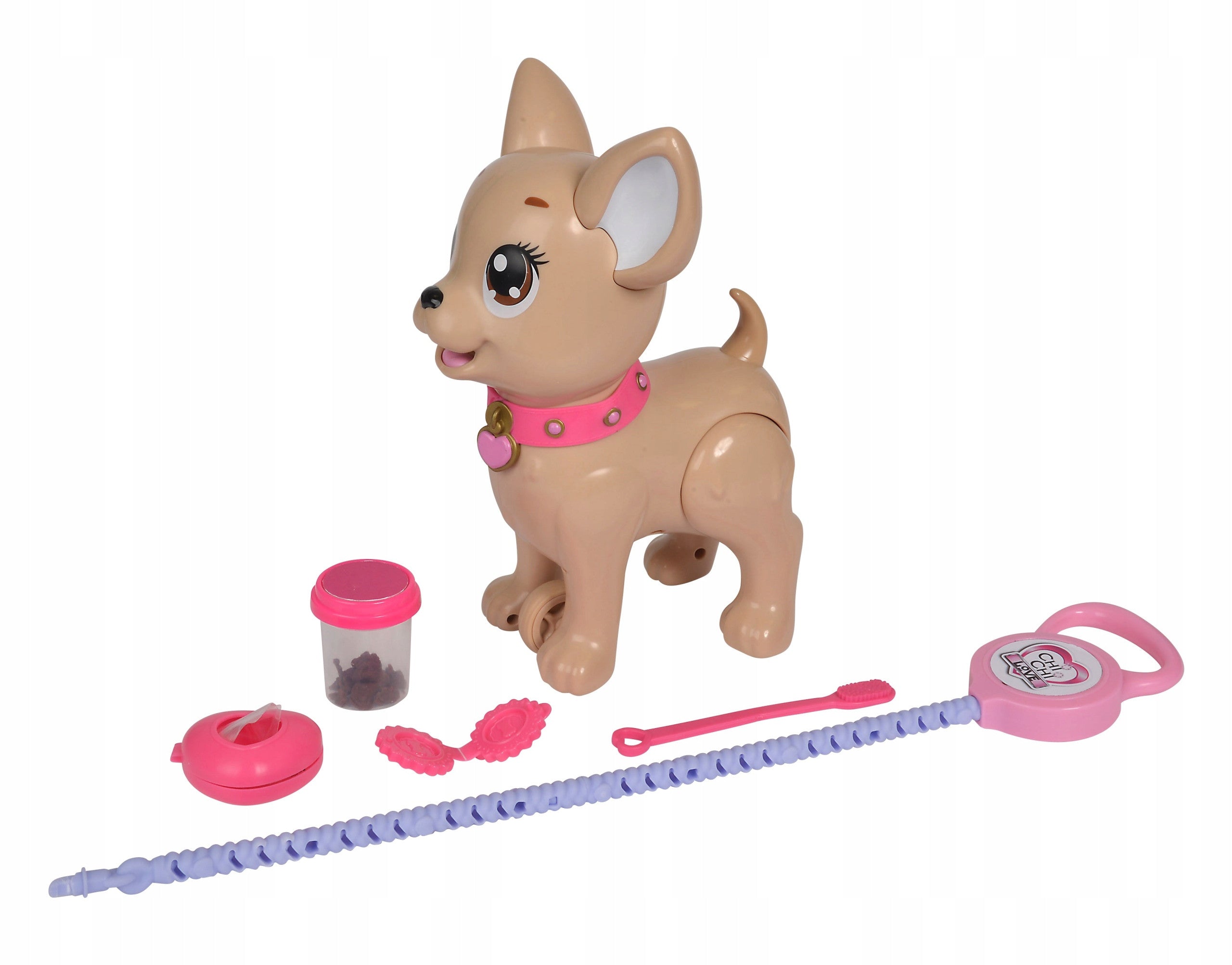 CHI CHI LOVE POO POO PUPPY 30 cm - Interactive Plush Dog Color multicolor
