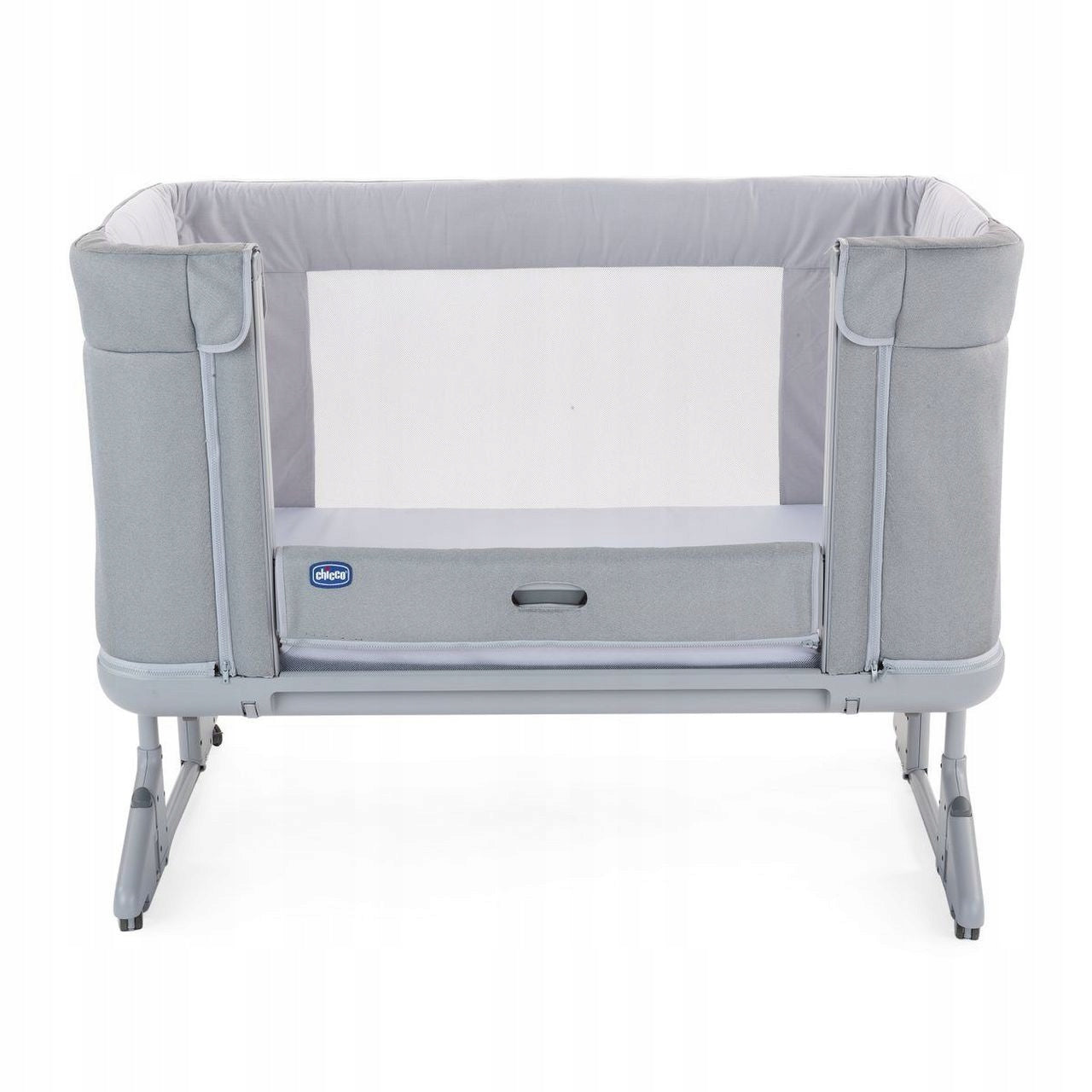 CHICCO Postieľka Next2Me Forever - Ash Grey Packaging status original