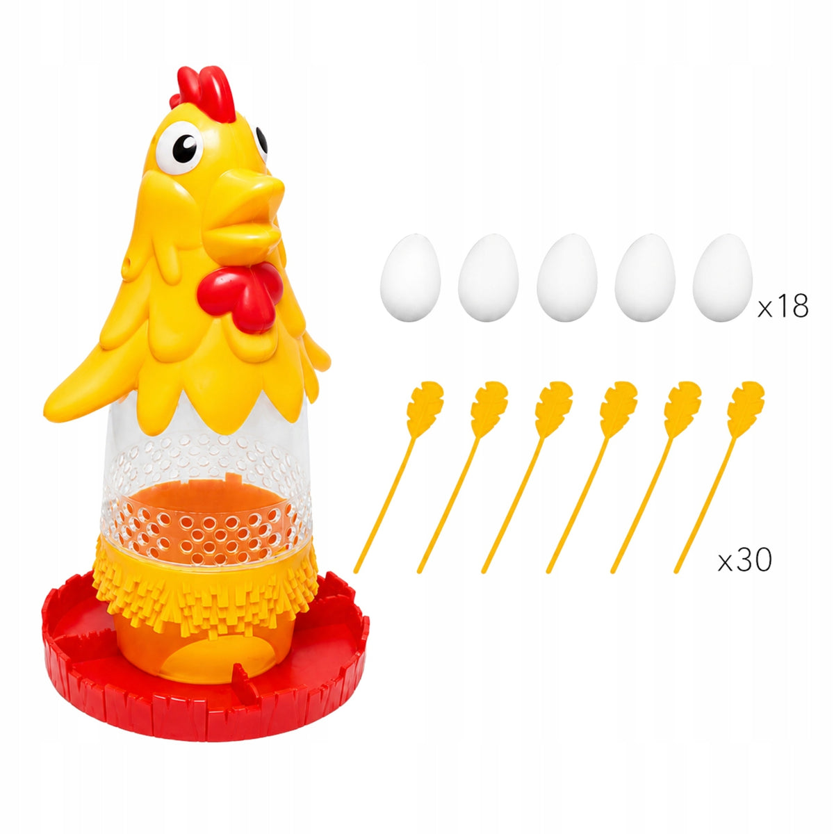 CHICKEN PLUCK ARCADE GAME FOR CHILDREN AND ADULTS COORDINATION BIERK Manufacturer code 23448