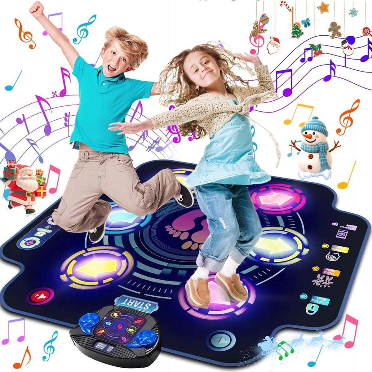 CHILDREN'S DANCE MAT BLUETOOTH MUSIC DANCE MAT