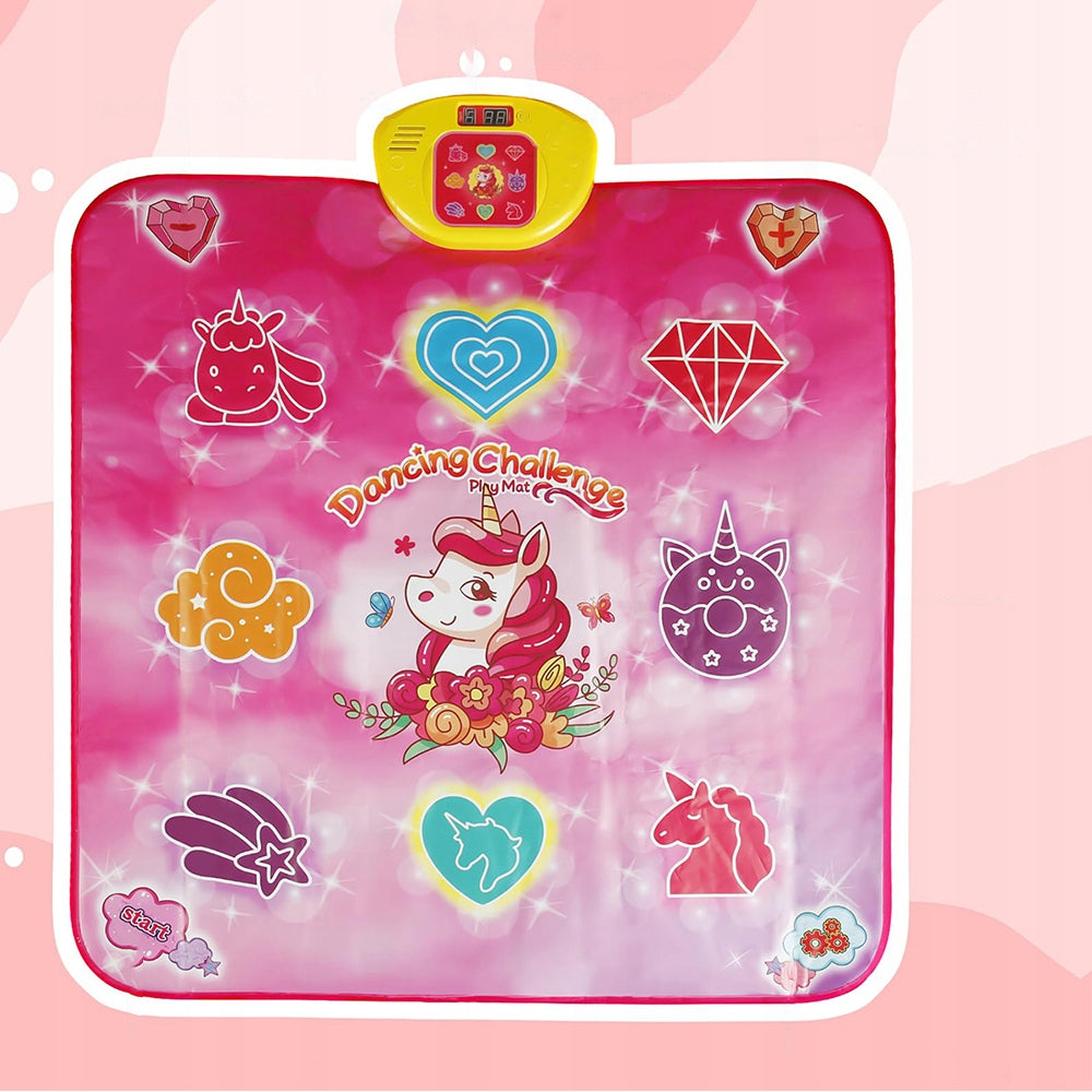 CHILDREN'S DANCE MAT MUSIC DANCE MAT WITH LED BLUETOOTH 3 LEVELS Brand Bedee