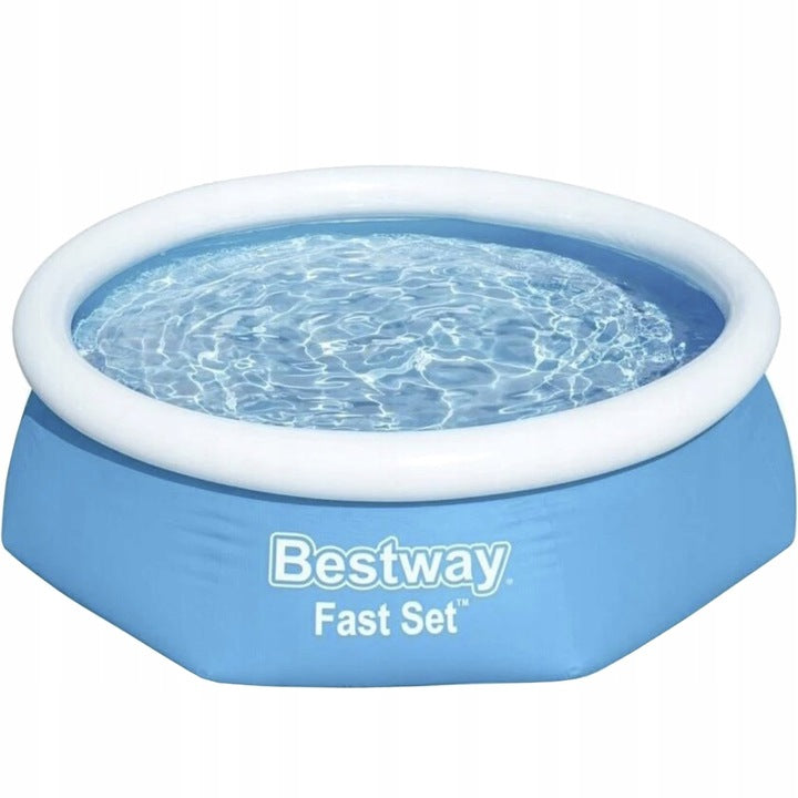 CHILDREN'S GARDEN POOL EXPANSION INFLATABLE ROUND WATER BESTWAY 244 CM Packaging status original