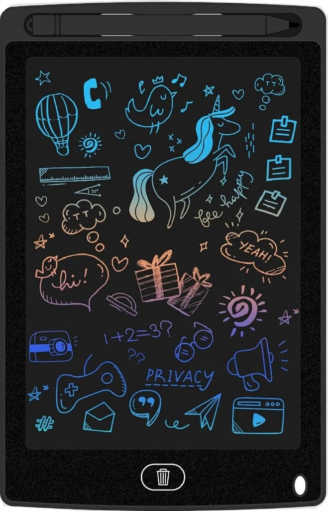 CHILDREN'S GRAPHIC DRAWING TABLET 8,5 INCH MAGIC DRAWING BOARD NOTEBOOK + STYLUS