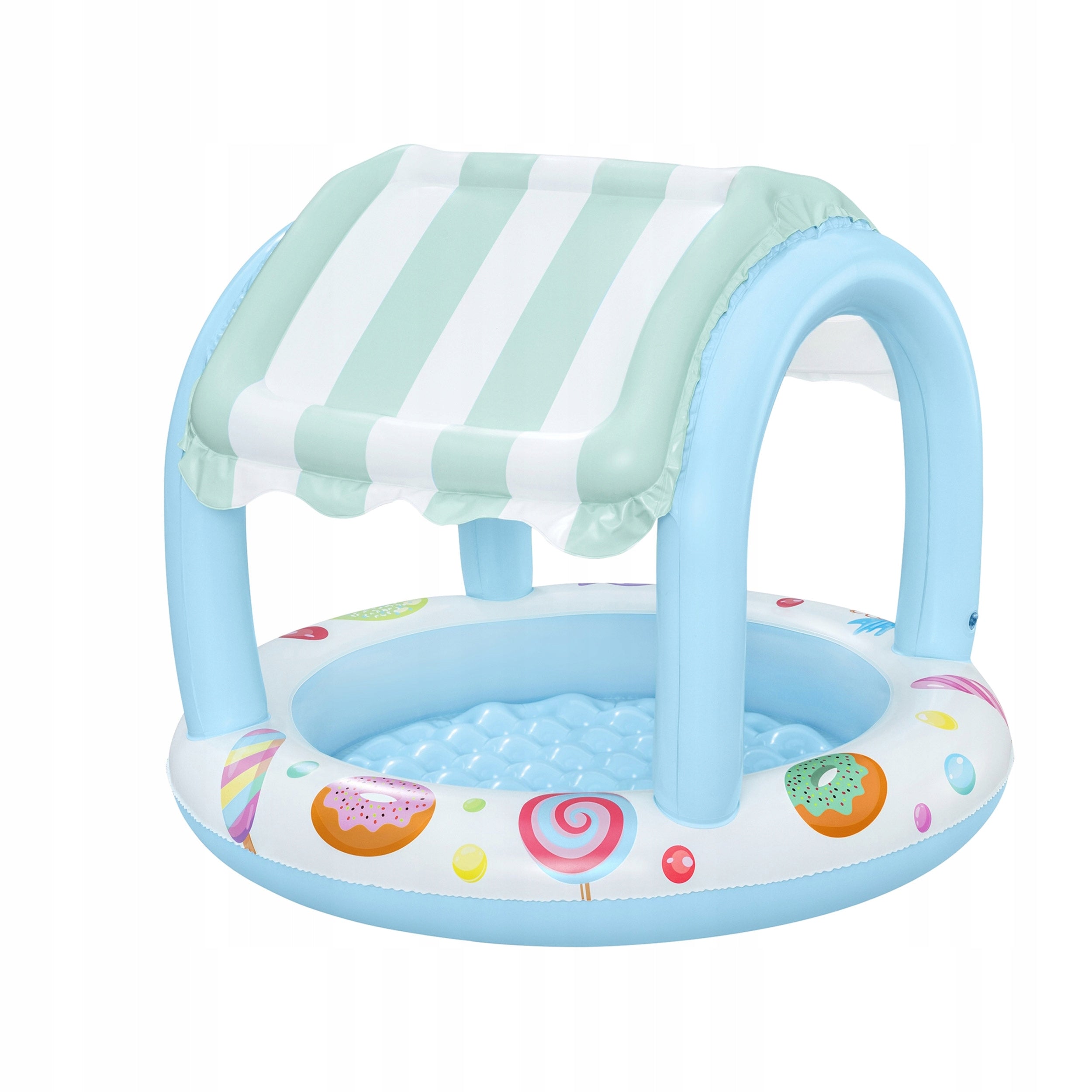 CHILDREN'S INFLATABLE POOL FOR GARDEN FOR HOLIDAY WITH CANDY CANOPY COTTAGE Brand Bestway