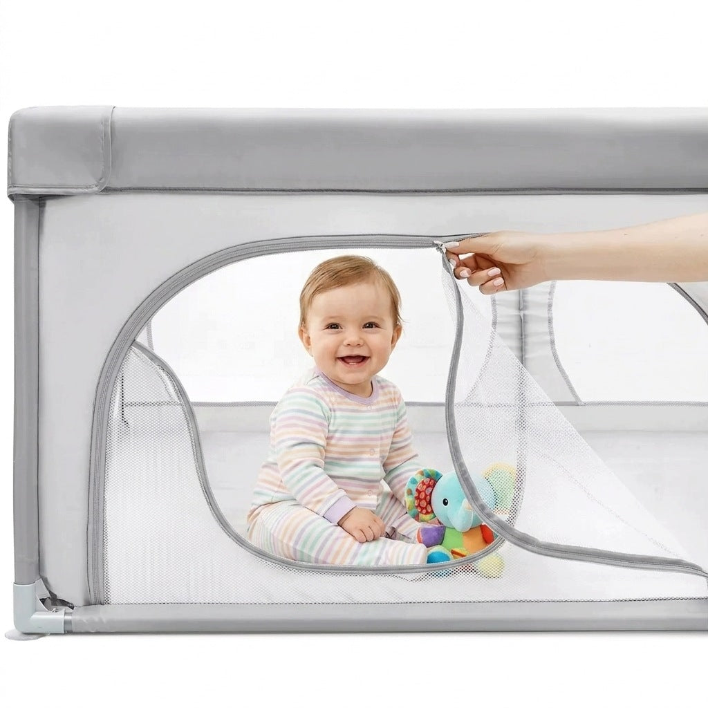 CHILDREN'S PLAYPEN PROTECTIVE 200x180cm SQUARE TOYS DRY POOL FOR CHILDREN Packaging status original