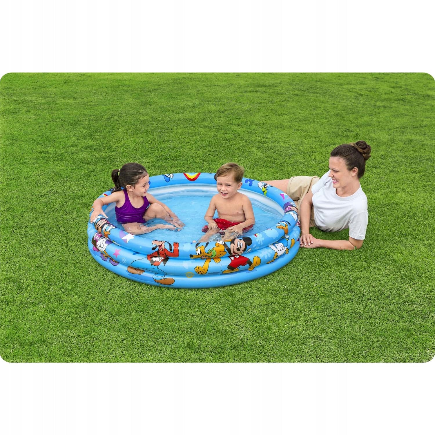 CHILDREN'S POOL INFLATABLE GARDEN PADDLING POOL BESTWAY MICKEY AND FRIENDS > Brand Bestway
