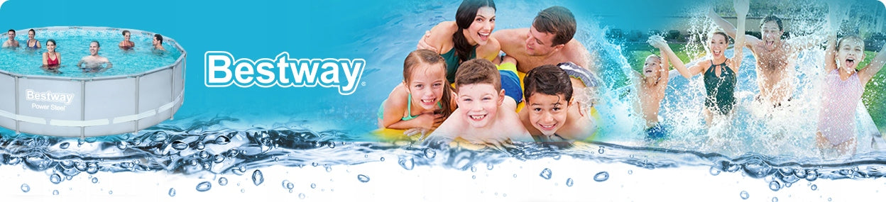CHILDREN'S POOL INFLATABLE GARDEN SHOWER TRAY 305 x 183 x 56 cm BESTWAY FUN Manufacturer code 6912645372883
