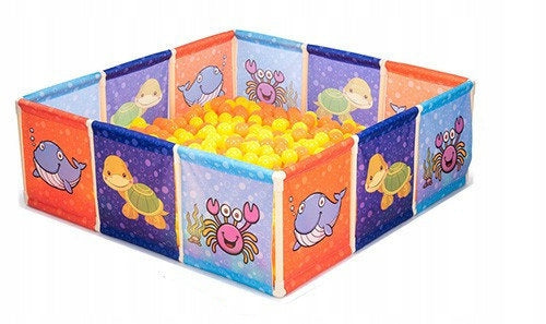CHILDREN'S POOL SQUARE TOYS 105x105x35 CM