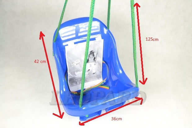 CHILDREN'S SWING BUCKET HIGH CHAIR CHILD SEAT FOR GARDEN HOUSE Manufacturer code R-101