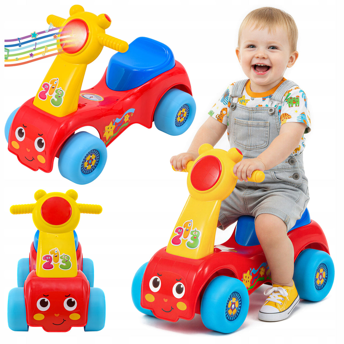 CHILDREN'S TOY INTERACTIVE WALKER BIKE