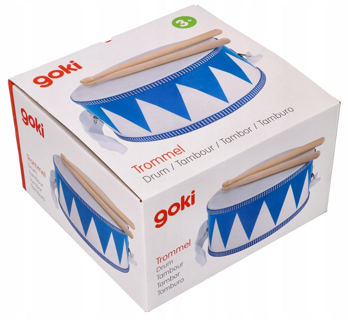 CHILDREN'S TOYS DRUM BLUE MUSIC TOY FOR CHILD FROM GOKI