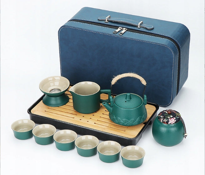 CHINESE TEA SET: KETTLE, CUPS, CERAMIC, JAPANESE STYLE Manufacturer code 6978272312043