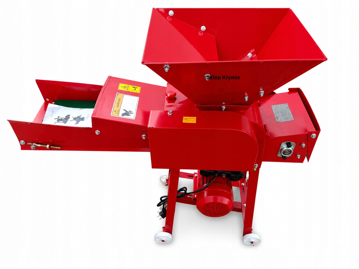 CHIPPER FORAGE HARVESTER WITH CONVEYOR BELT MirSon 3500W 5HP Packaging status original
