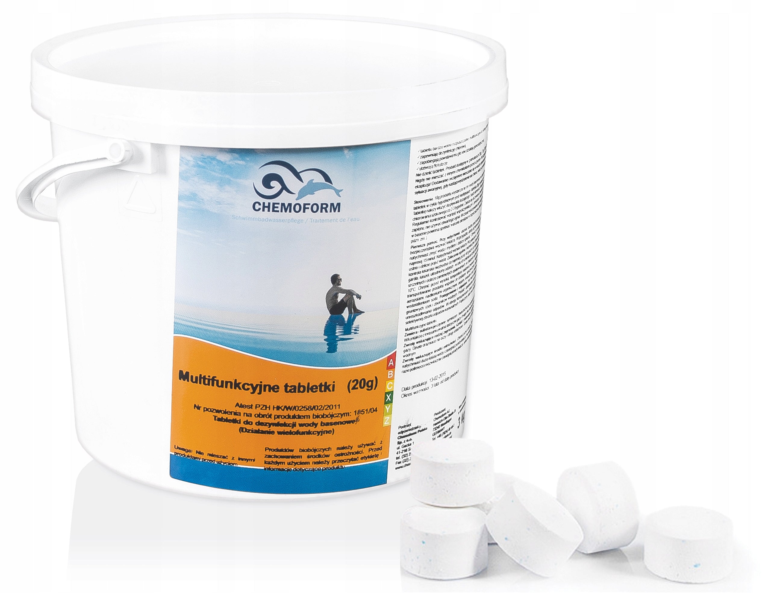 CHLORINE SHOCK BLUE GAMIX 5 KG Weight 5 kg