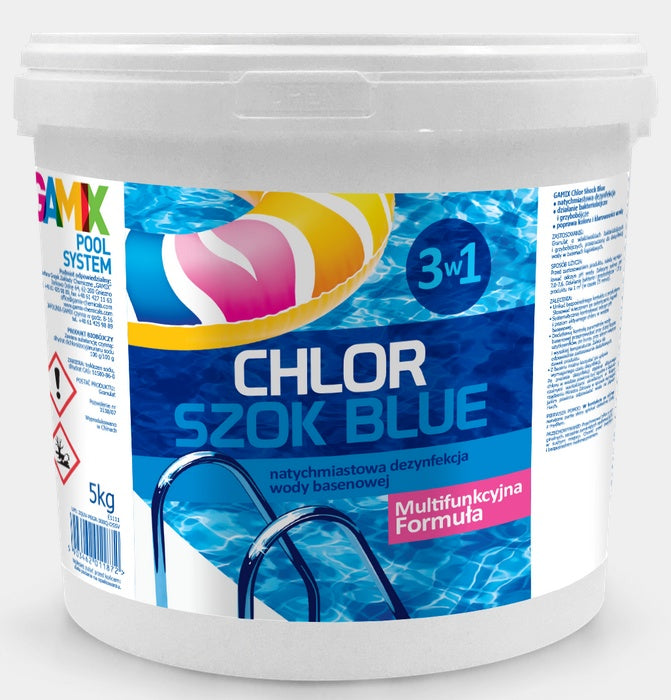 CHLORINE SHOCK BLUE GAMIX 5 KG