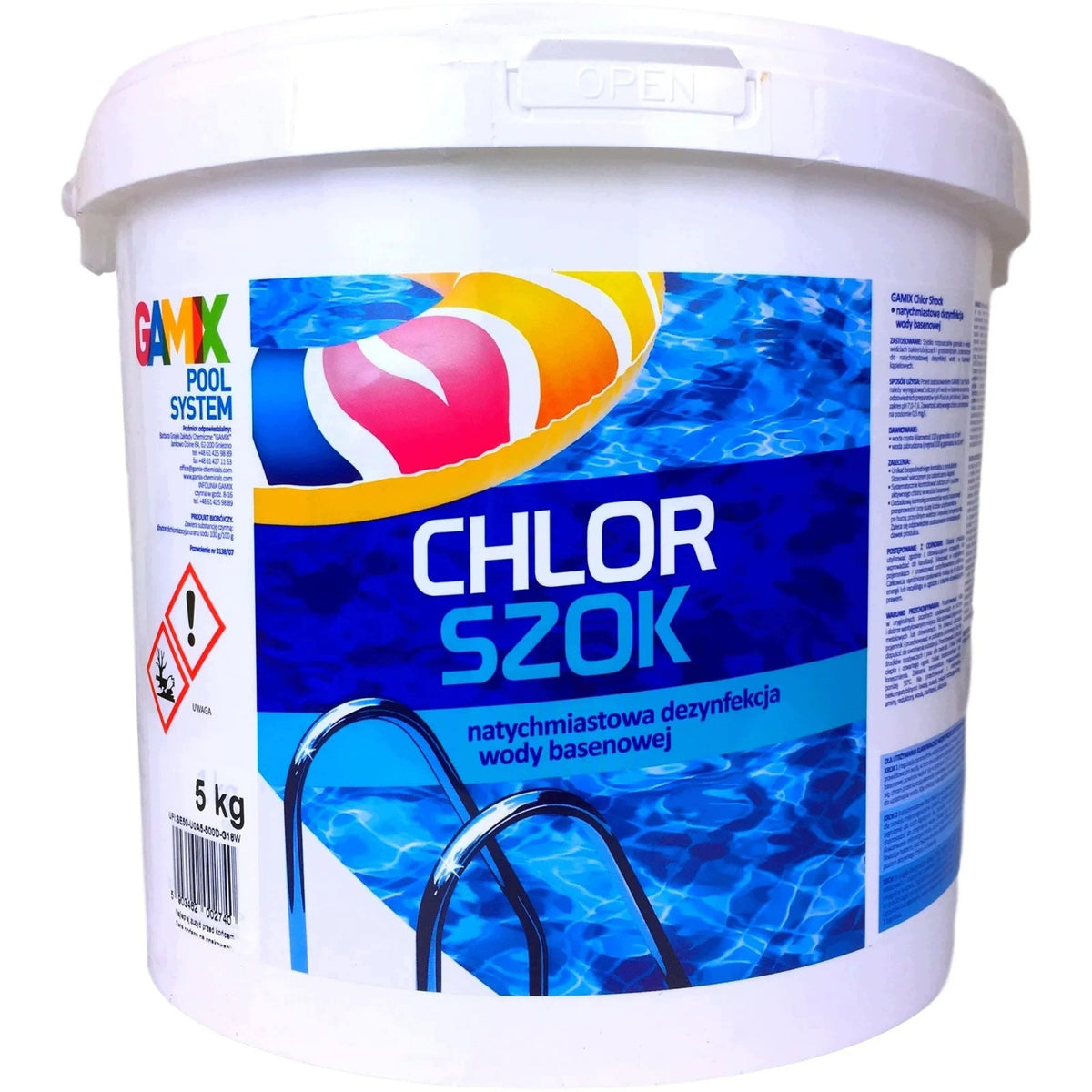 CHLORINE SHOCK Granules 5kg Gamix