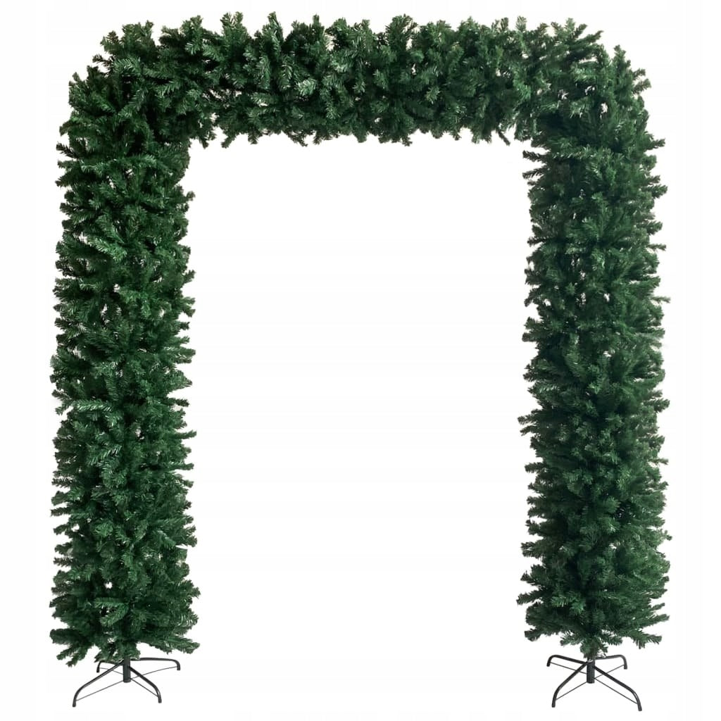 CHRISTMAS ARCH WITH GREEN GARLAND 240CM Manufacturer code 329242