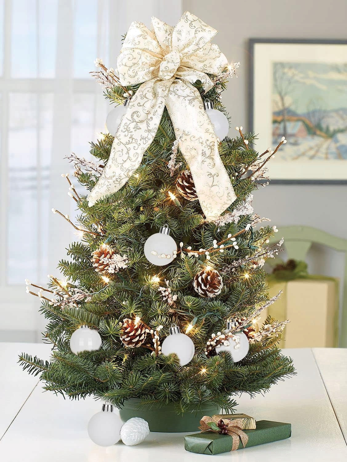 CHRISTMAS BALLS SET XXL 101 pcs WHITE PATTERNS EAN (GTIN) 5903957749938