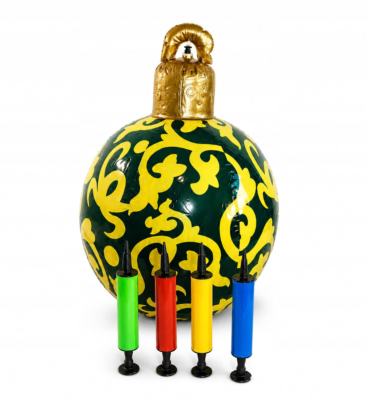 CHRISTMAS BAUBLE Giant Inflatable XXL 85 cm PUMP Decoration