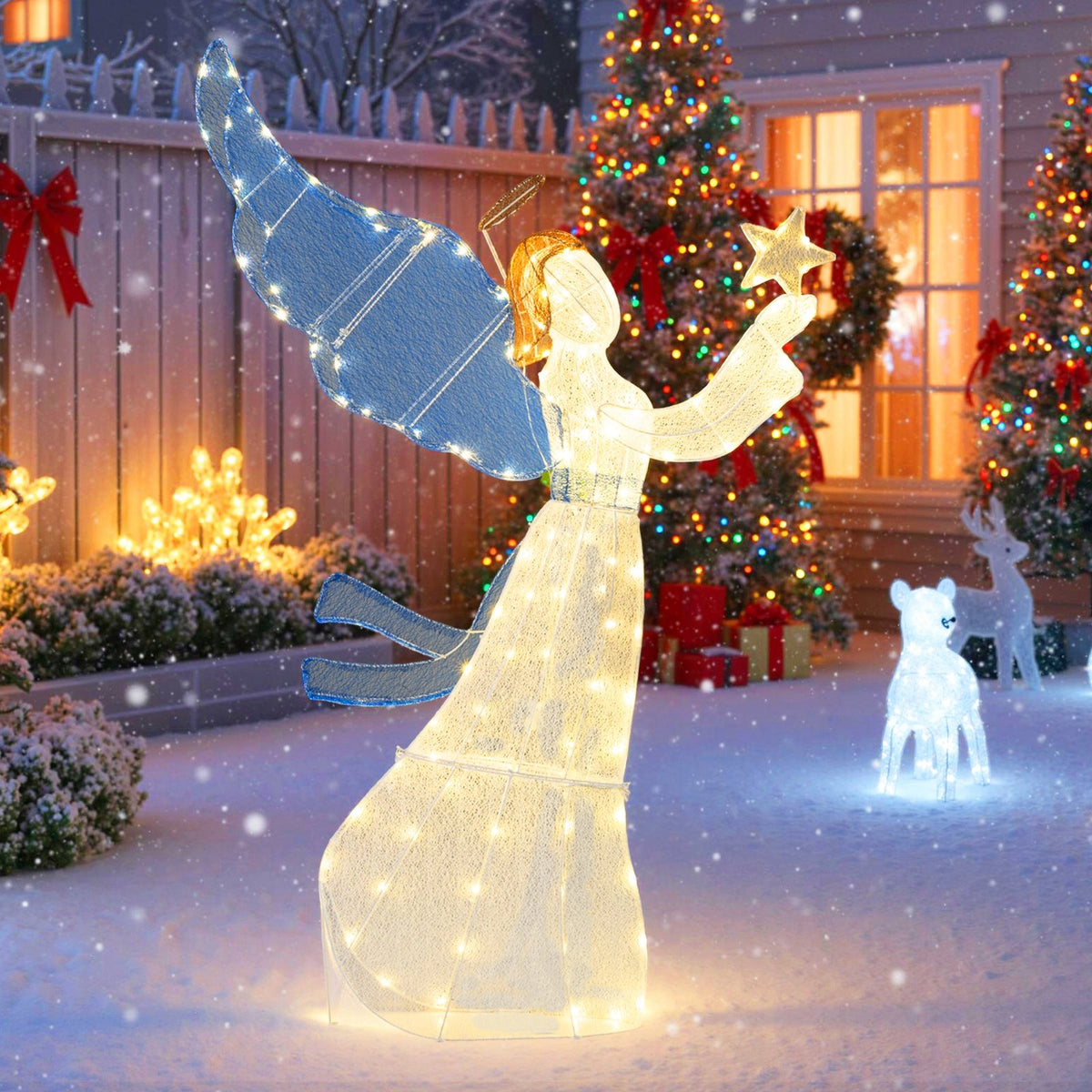 CHRISTMAS DECORATION ANGEL LED – MAGICAL ATMOSPHERE OF CHRISTMAS Manufacturer code CM25227DE