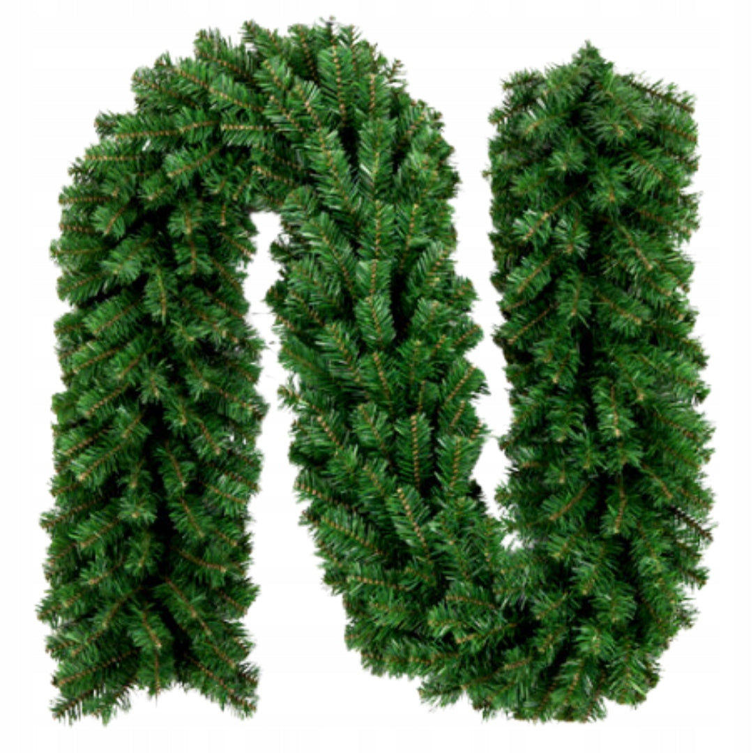 CHRISTMAS GARLAND ARTIFICIAL LONG GREEN CHRISTMAS TREE DENSE CHAIN 2,7M Manufacturer code DŁUGA ZIELONA SZTUCZNA GĘSTA ŚWIĄTECZNA