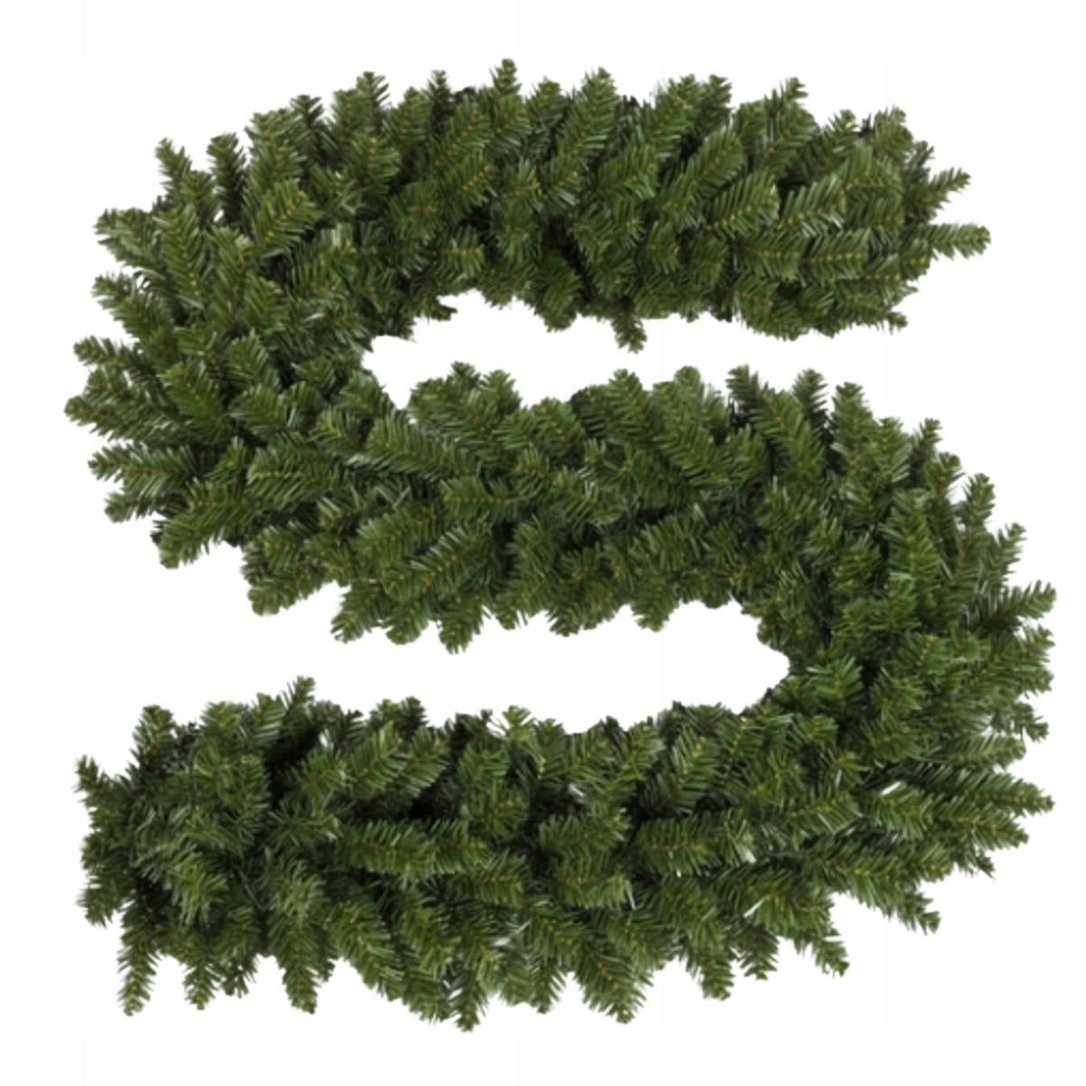 CHRISTMAS GARLAND Christmas tree 2,7m green spruce chain wreath THICK
