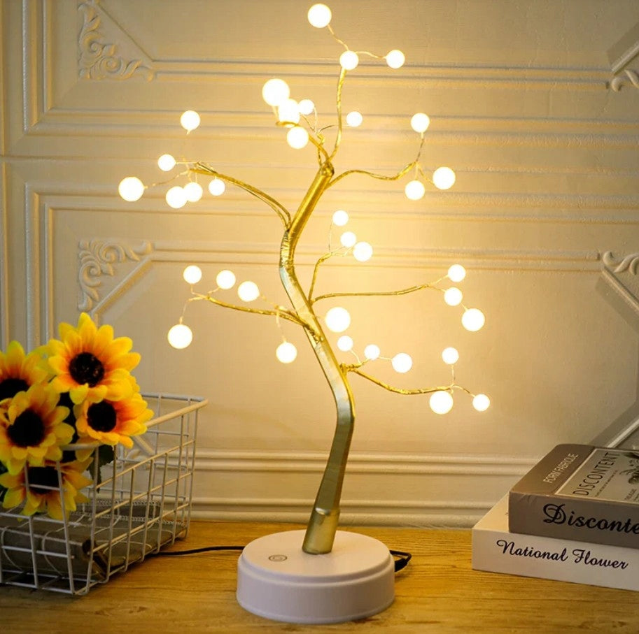 CHRISTMAS LED TREE 50 CM WITH 36 WARM WHITE LIGHTS DECORATIVE LAMP Brand no brand