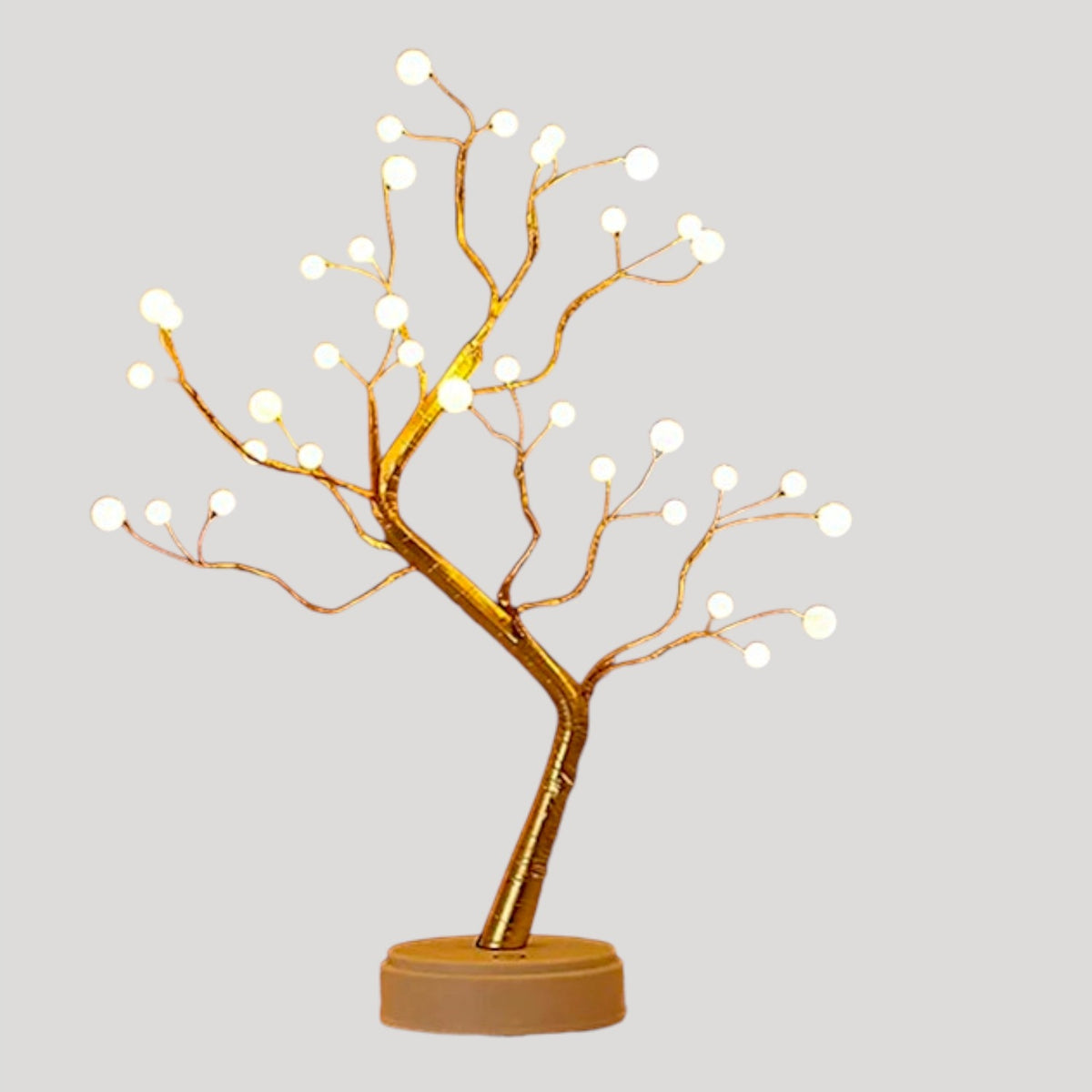 CHRISTMAS LED TREE 50 CM WITH 36 WARM WHITE LIGHTS DECORATIVE LAMP