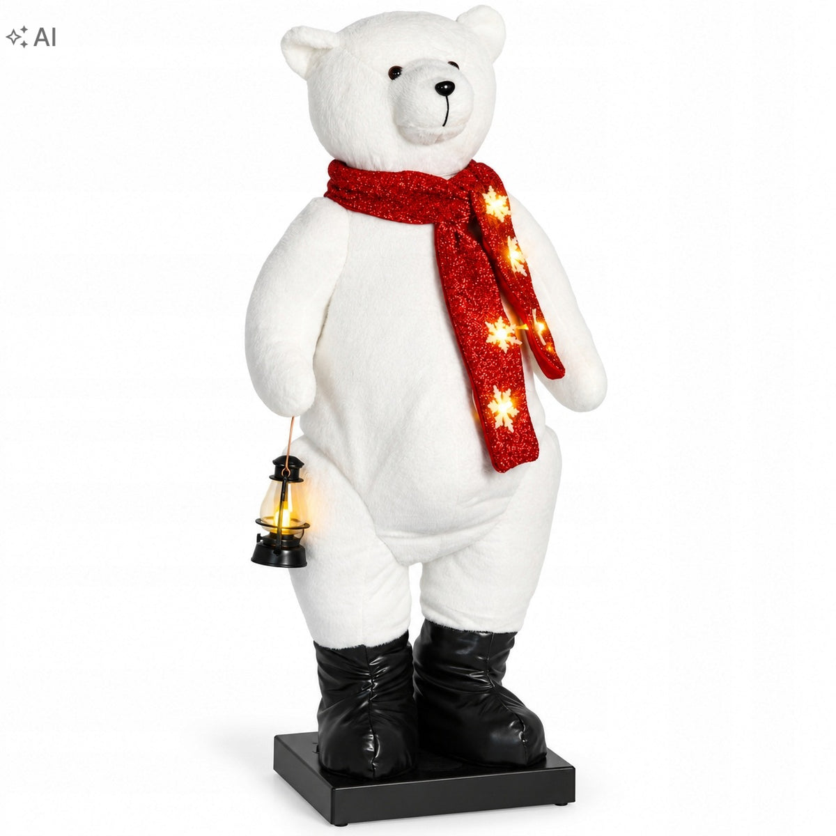 CHRISTMAS POLAR BEAR 110CM LED PLAYING MOTION SENSOR Manufacturer code KAI7729
