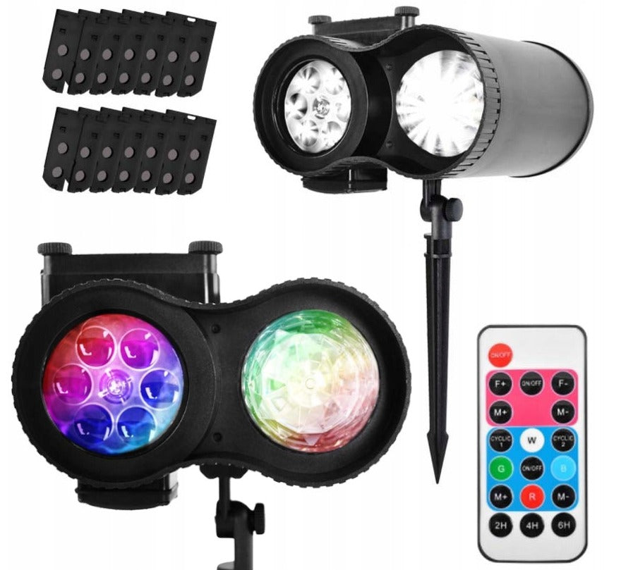 CHRISTMAS PROJECTOR LED SNOW FOR REMOTE CONTROL LASER PROJECTOR SPOTLIGHT FOR HOME Packaging status original