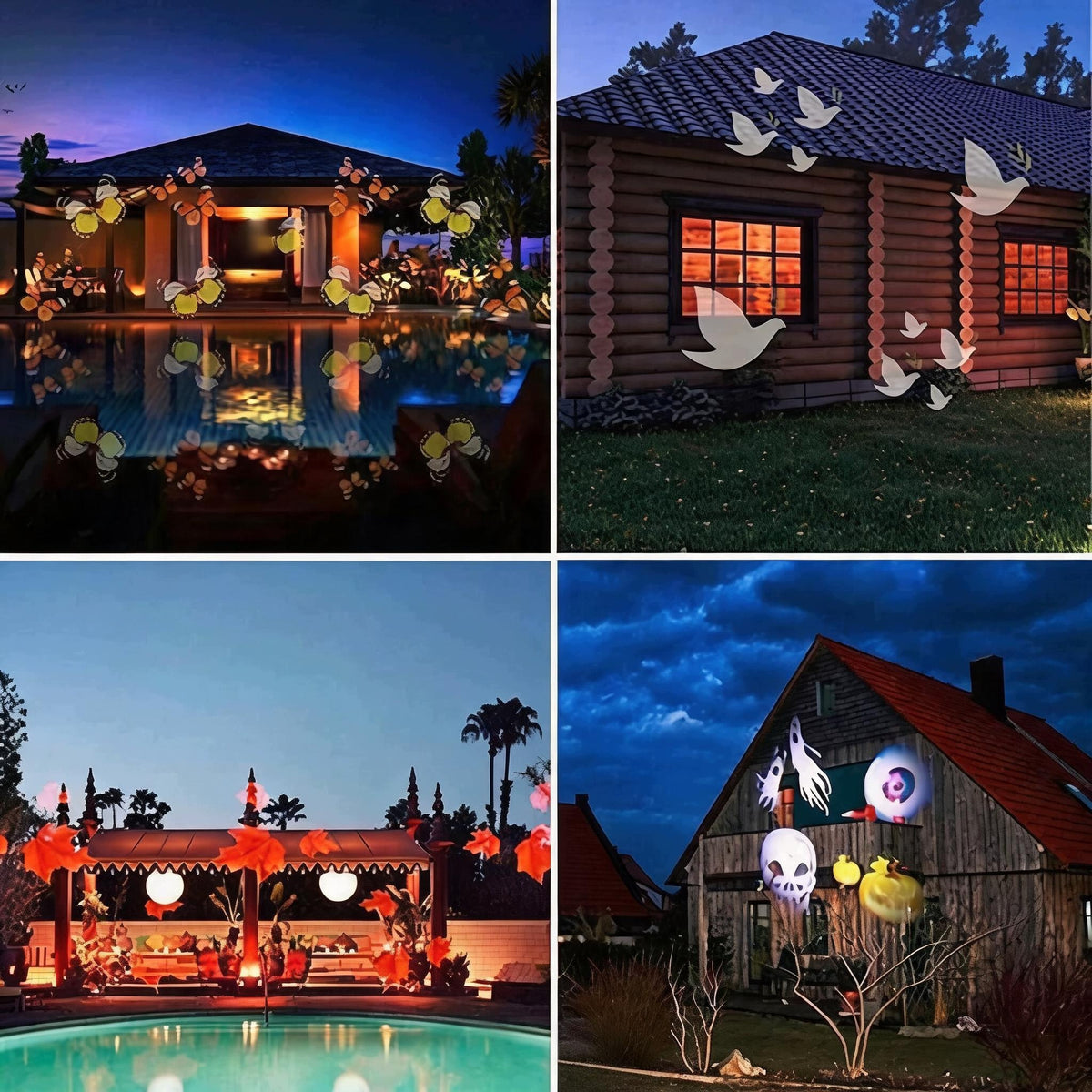CHRISTMAS PROJECTOR WITH GENTLE LIGHT FOR INDOOR AND OUTDOOR FOR THE HOLIDAYS Manufacturer code PROJEKTOR LED ŚWIĄTECZNY