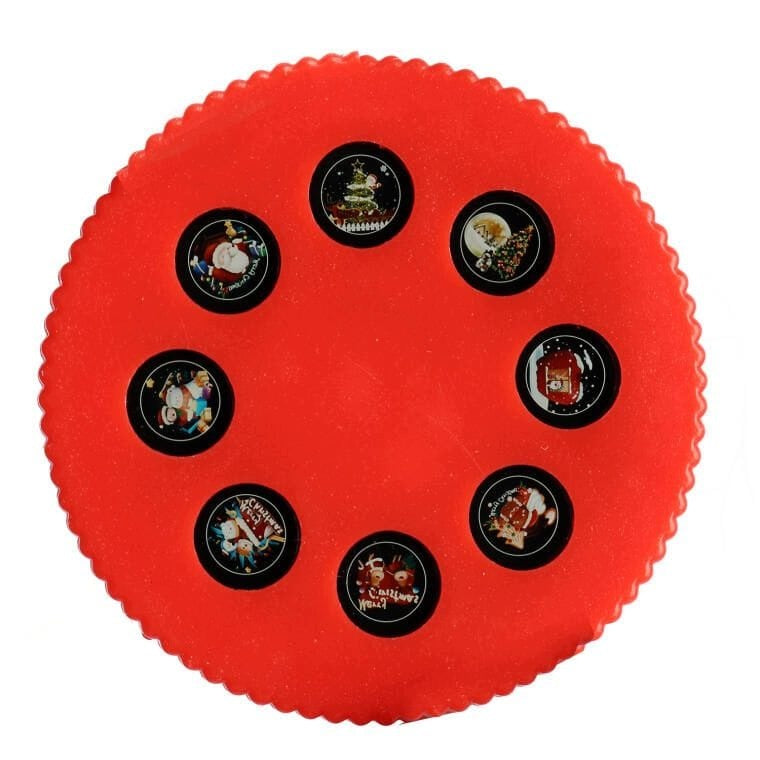 CHRISTMAS RED FLASHLIGHT PROJECTOR WITH BATTERY OPERATED PICTURES DECORATIVE LED Manufacturer code 5907881444563