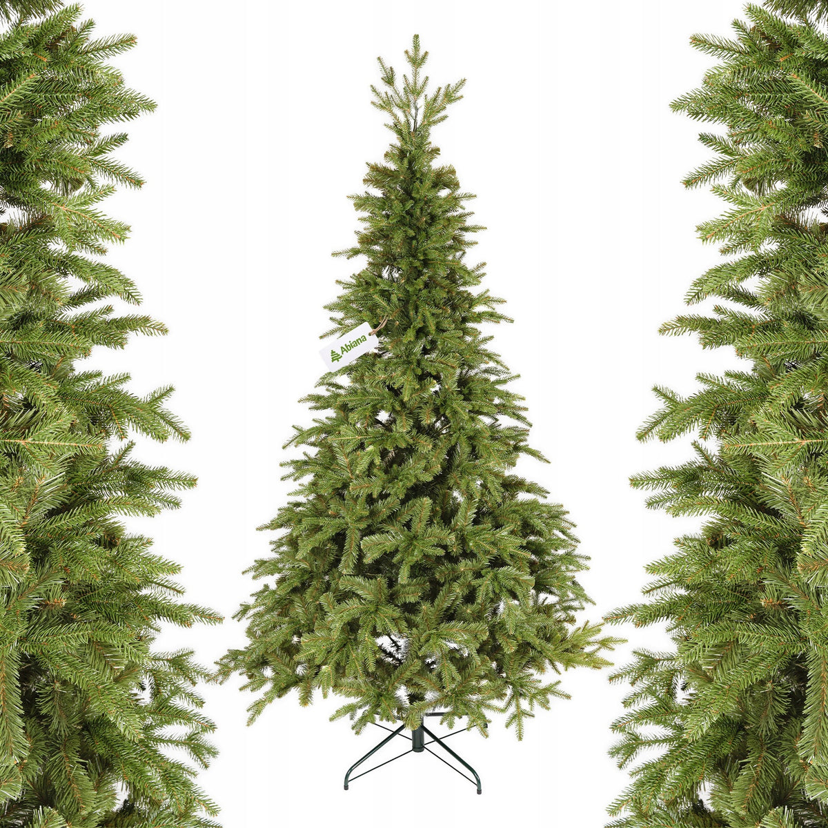 CHRISTMAS TREE ARTIFICIAL AS LIVE CAUCASIAN SPRUCE 220 CM MIX PE/PVC DENSE REAL Packaging status original