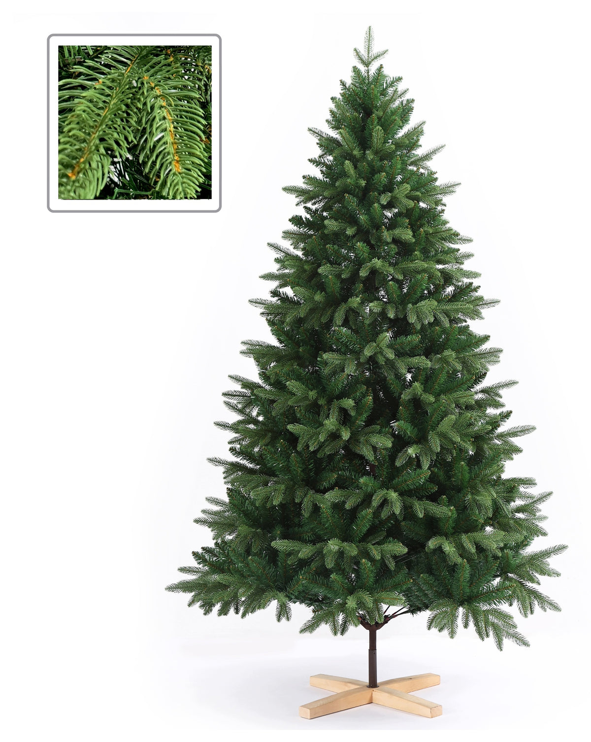 CHRISTMAS TREE ARTIFICIAL CAUCASIAN FIR 150cm LIKE ALIVE GARDENOVE