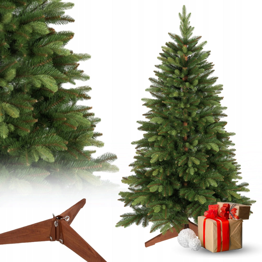 CHRISTMAS TREE ARTIFICIAL CHRISTMAS TREE 220 cm SPRUCE ITALIAN DENSE AS LIVE PREMIUM