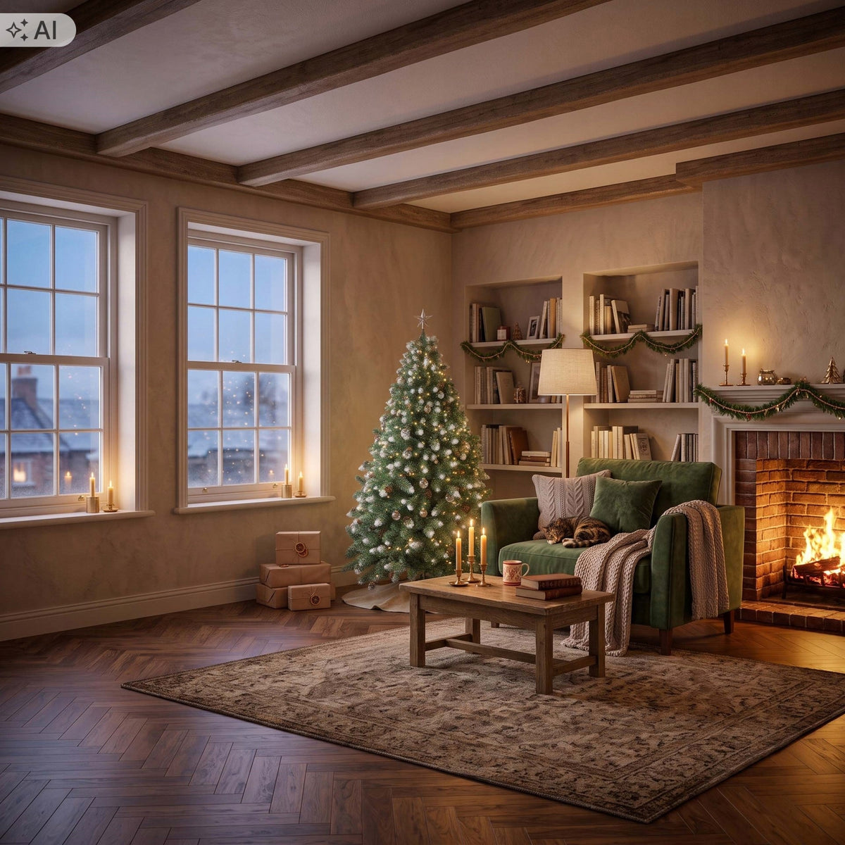 CHRISTMAS TREE ARTIFICIAL DIAMOND PINE 180cm DENSE BEAUTY SNOW-COVERED + FREEBIE Brand Springos