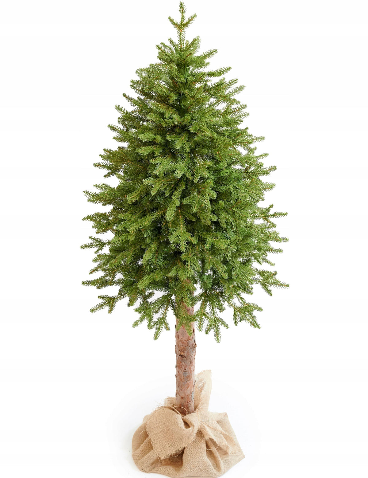 CHRISTMAS TREE ARTIFICIAL FIR PE ON NATURAL TRUNK EXCLUSIVE AS LIVING 150CM Brand no brand