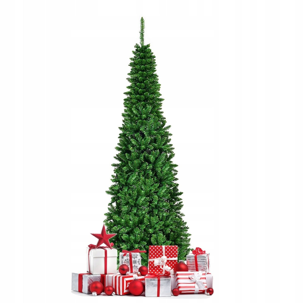 CHRISTMAS TREE ARTIFICIAL NARROW LED STAND 200CM Manufacturer code CM22071DE