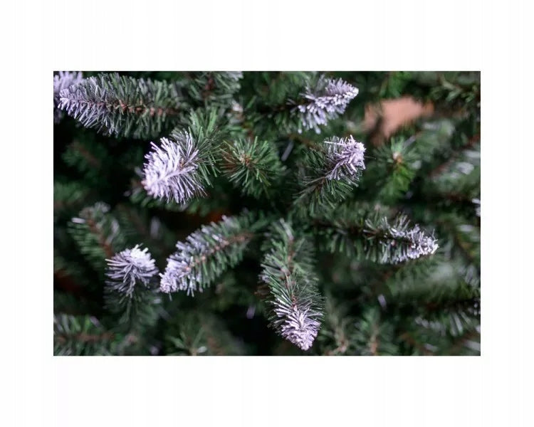 CHRISTMAS TREE ARTIFICIAL SPRUCE PAINTED 220CM +STAND ARTIFICIAL TREE LIKE FROM A FAIRY TALE Manufacturer code Sztuczna choinka jak żywa