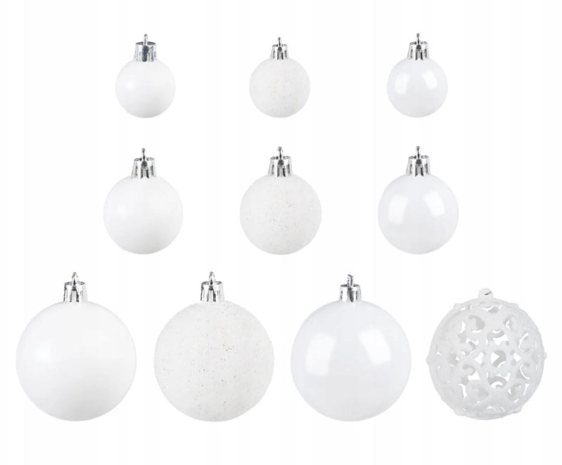 CHRISTMAS TREE BAUBLES CHRISTMAS TREE DECORATION SET OF 100PCS EAN (GTIN) 5908420806880