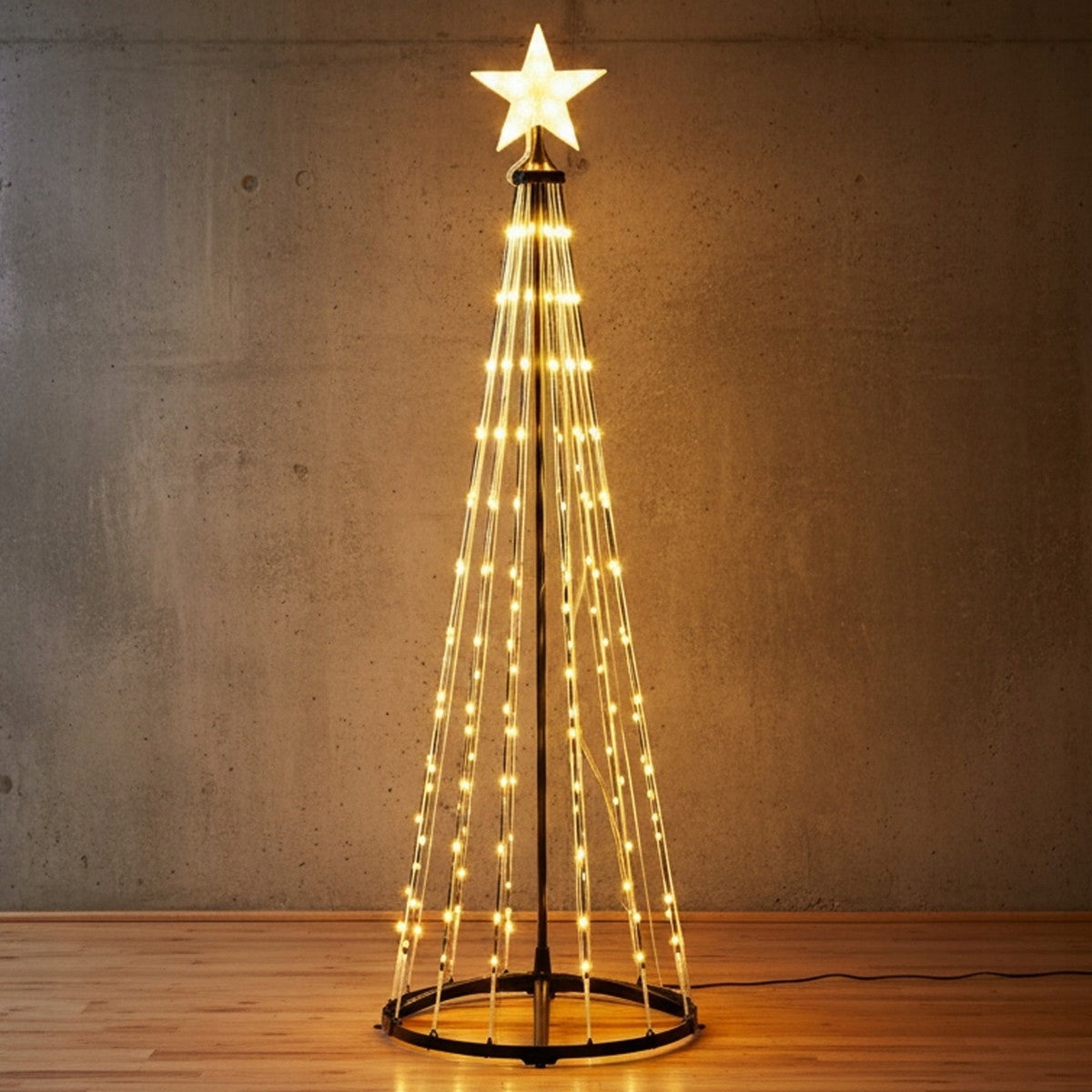 CHRISTMAS TREE DECORATIVE ORNAMENT 550 LED Warm White + PILOT height 300cm XXL EAN (GTIN) 8721037666466