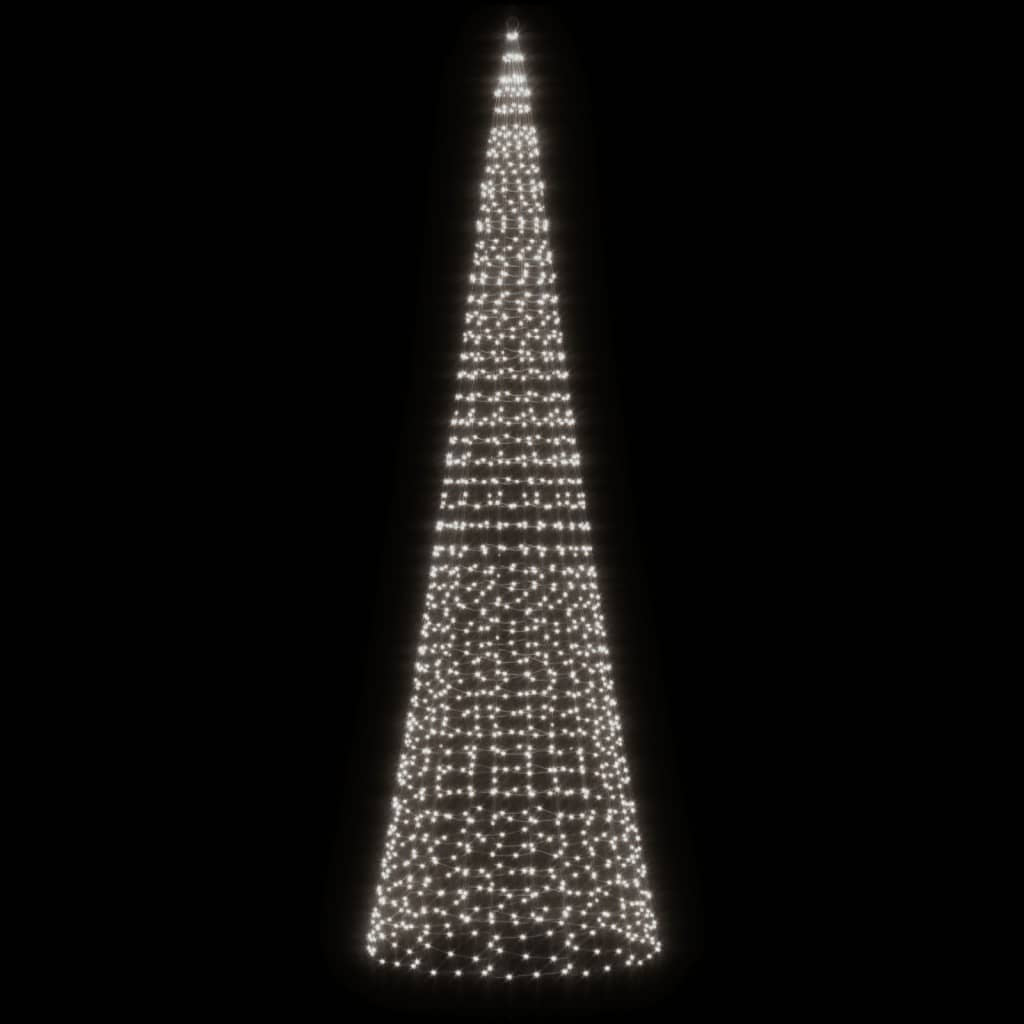 CHRISTMAS TREE LED 1534 LEDS COLD WHITE 500CM Manufacturer code 358117