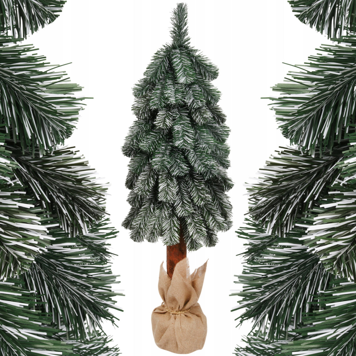 CHRISTMAS TREE ON THE TRUNK artificial Christmas trees Polish production natural trunk Goliat EAN (GTIN) 5901907058901