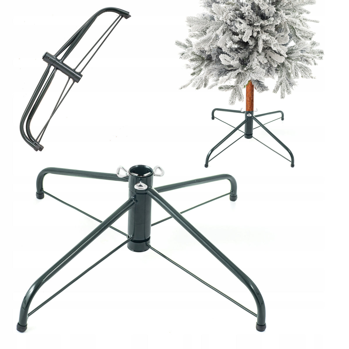 CHRISTMAS TREE STAND 55 cm ADJUSTABLE four-arm foot