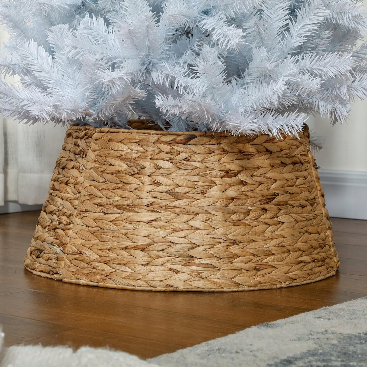 CHRISTMAS TREE STAND COVER BOHO CHRISTMAS TREE GRILLE Brand Homcom
